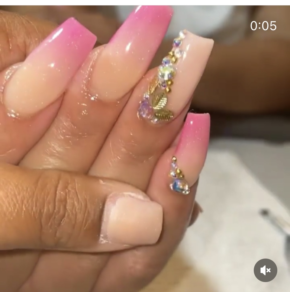 Ombre Acrylic Nails
