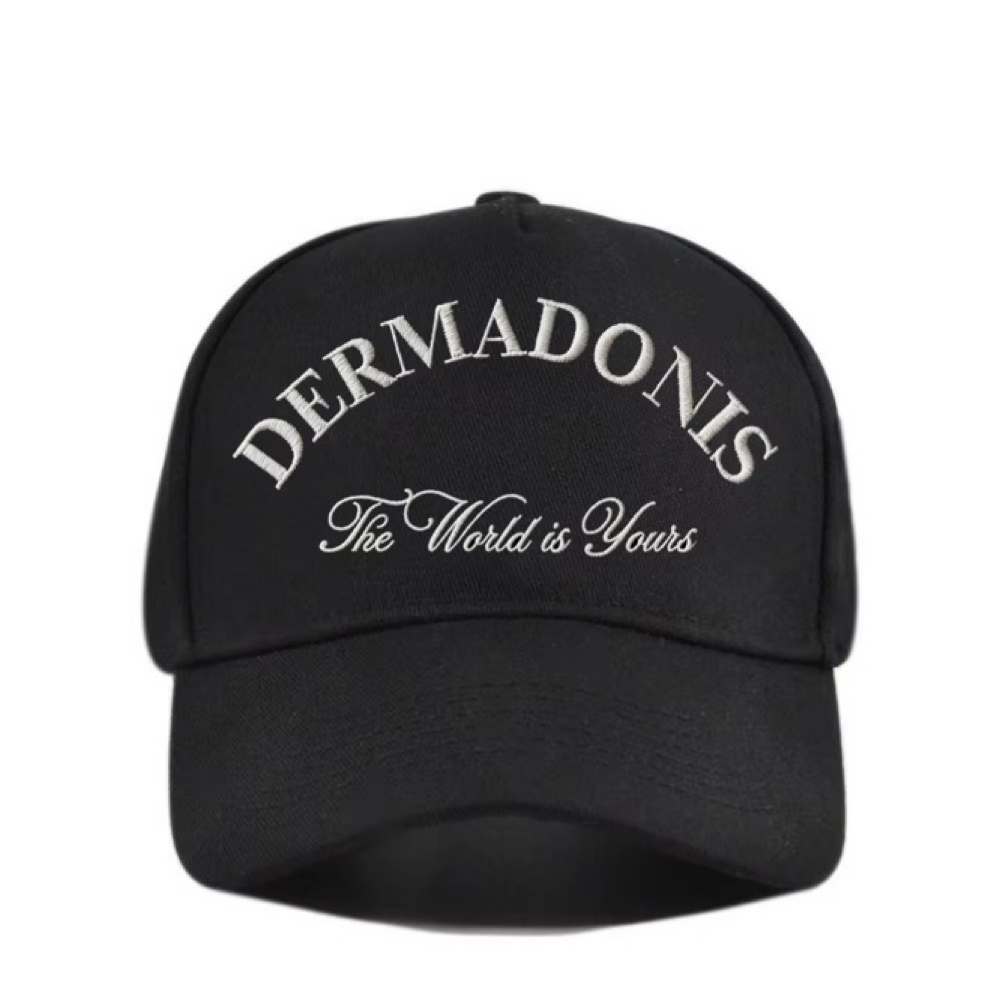 DERMADONIS Memorabilia ICON Hat at DERMADONIS Aesthetics Lab in Delano, CA