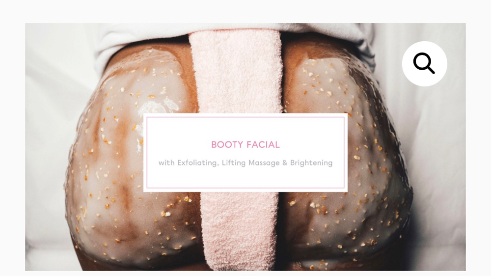 Booty (Butt) Facial