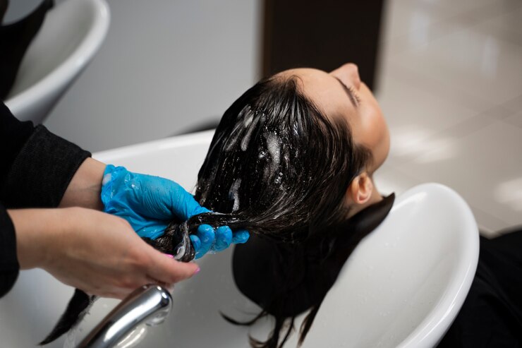 Haircut, treatment, and blow dry at BEAUTIFUL GLOW SALON in La Mesa, CA
