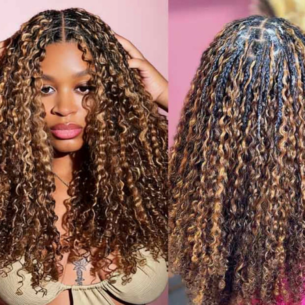 Miracle knots at Queens Hair Braiding LLC in Clinton, MD