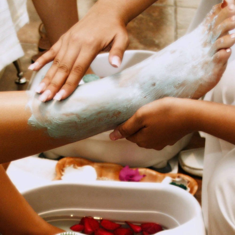 Spa Pedicure w/ Reg polish at Claudia’s Nails & Spa in Lyndhurst, NJ