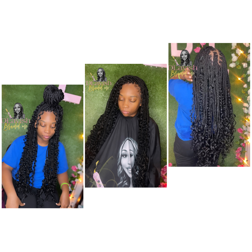 Goddess Box Braids Medium