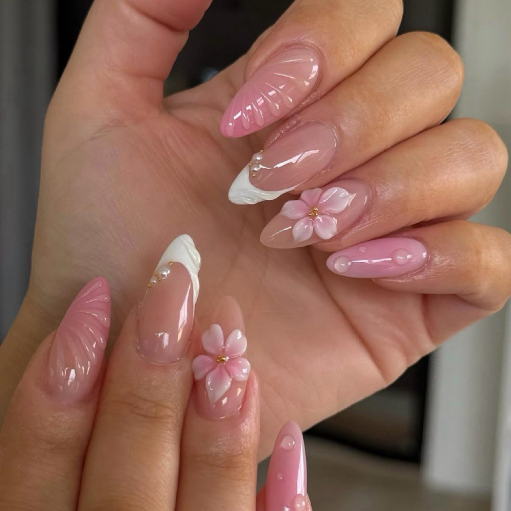 Gel X New Set at Jolipoly Nails Studio in Webster, TX