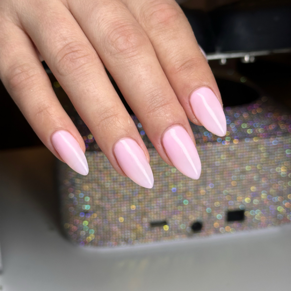 Builder gel manicure at Hidden Gem Nails in Logan, OH