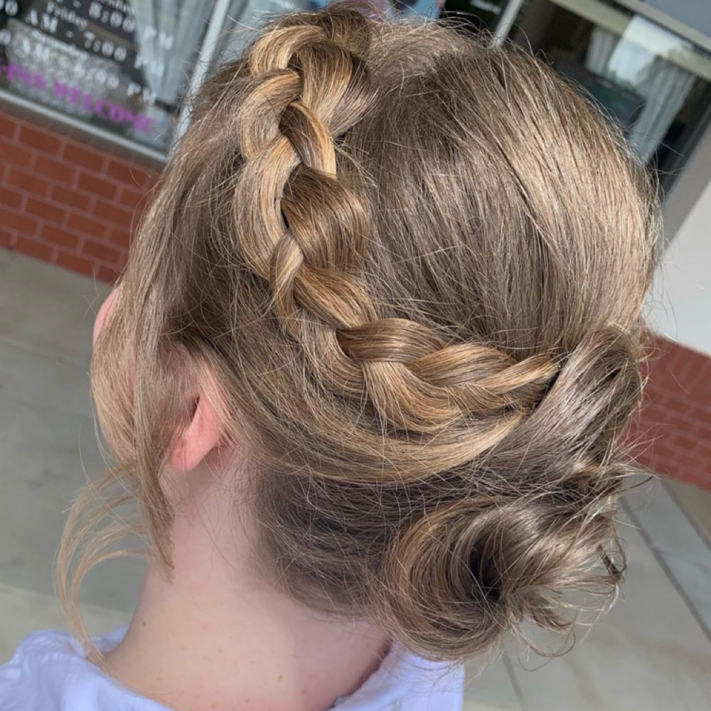 Formal Updo at The Glam Edge in Chesapeake, VA