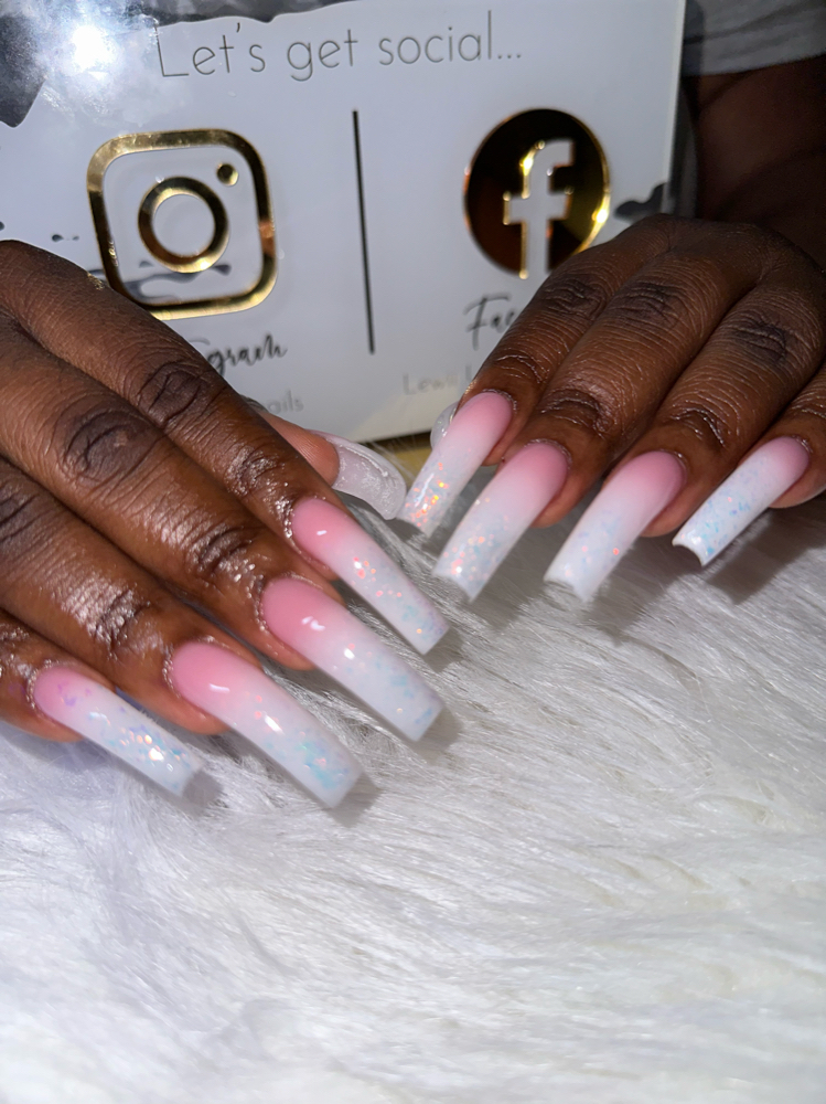 𝑪𝒖𝒓𝒗𝒆𝒅 𝑭𝒖𝒍𝒍𝒔𝒆𝒕 ᴸ/ˣᴸ at Lewii Luxe Nails Cartel in Princeton, TX