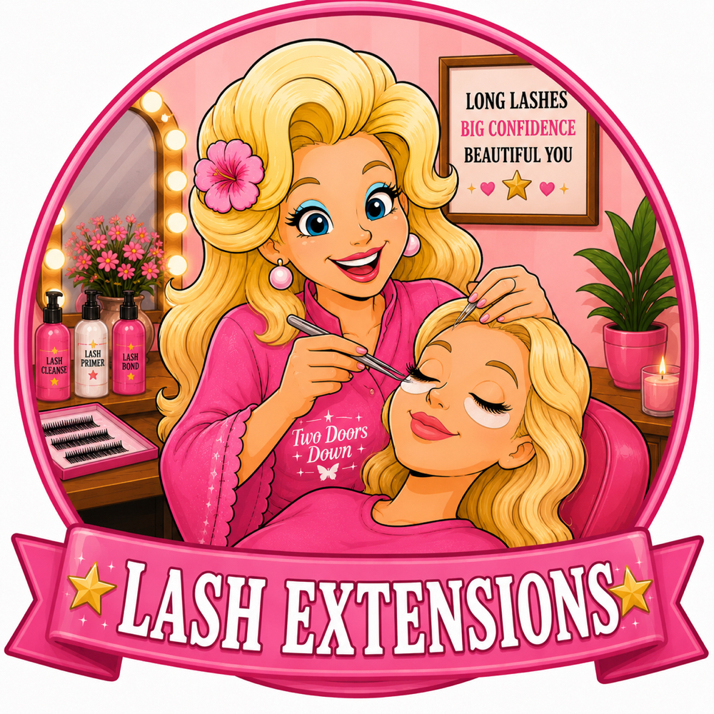 Eye Lash Extensions at Two Doors Down Blowout & Beauty Bar in Prescott, AZ