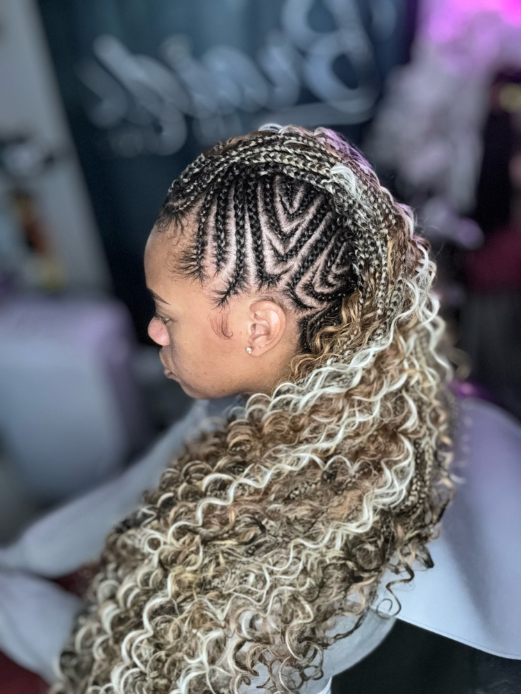 Braided Mohawk(midback)