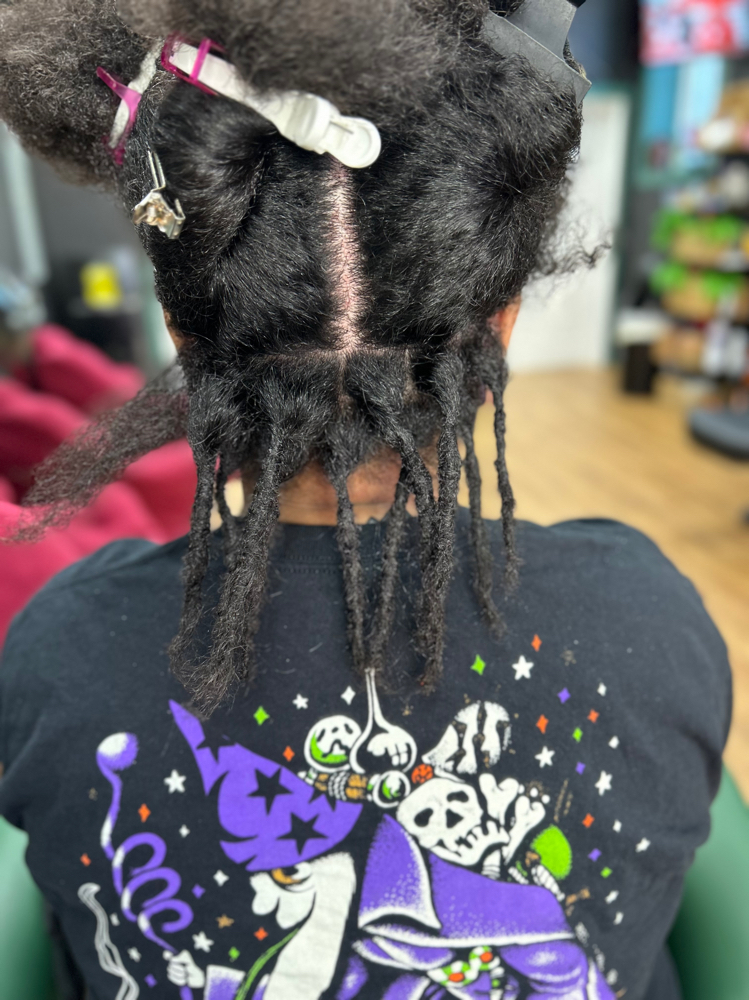 Loc Starter Locs (Crotchet Method)
