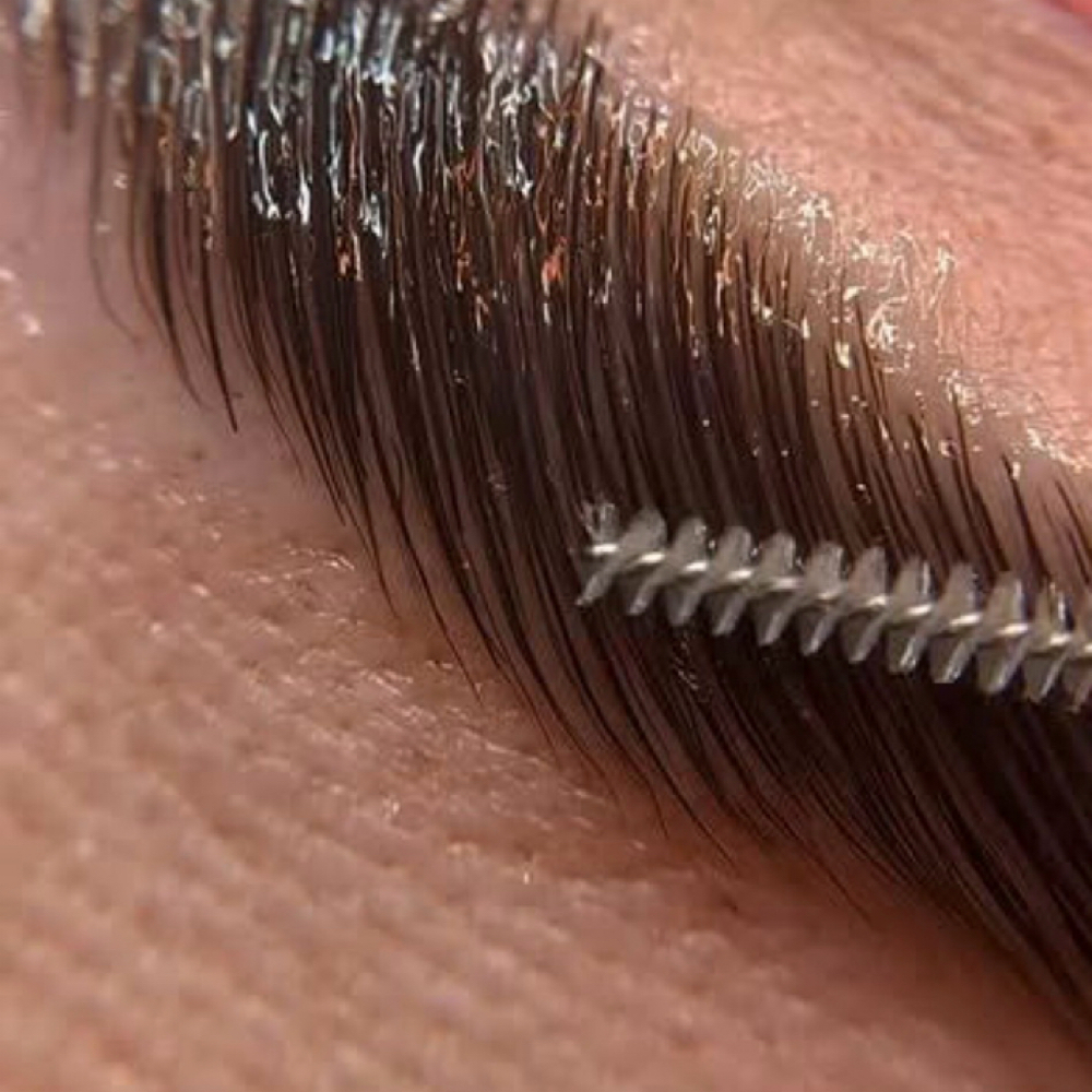 Eyebrow tinting at Coastal Glow Sugaring Studio in St. Augustine, FL