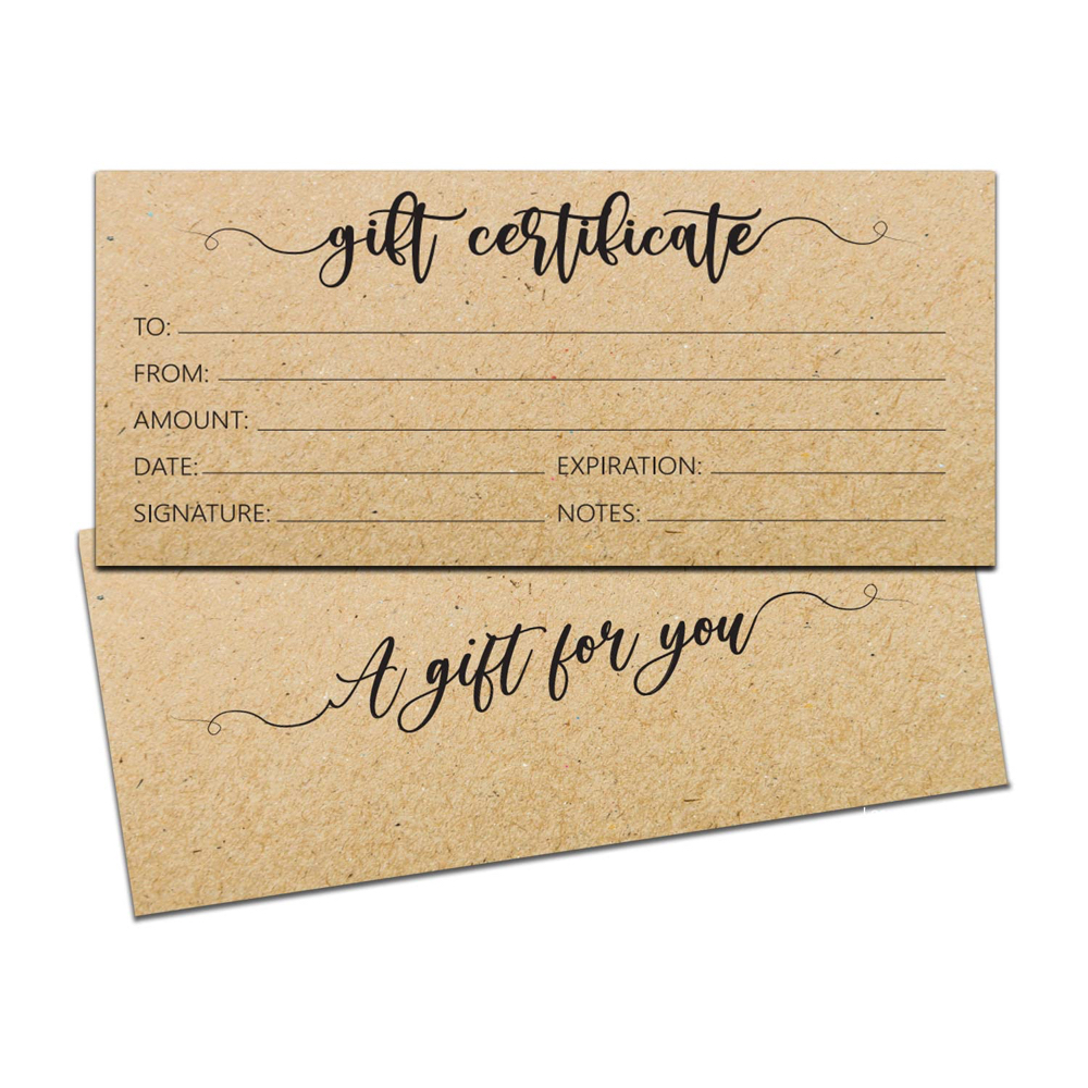 Gift Certificate