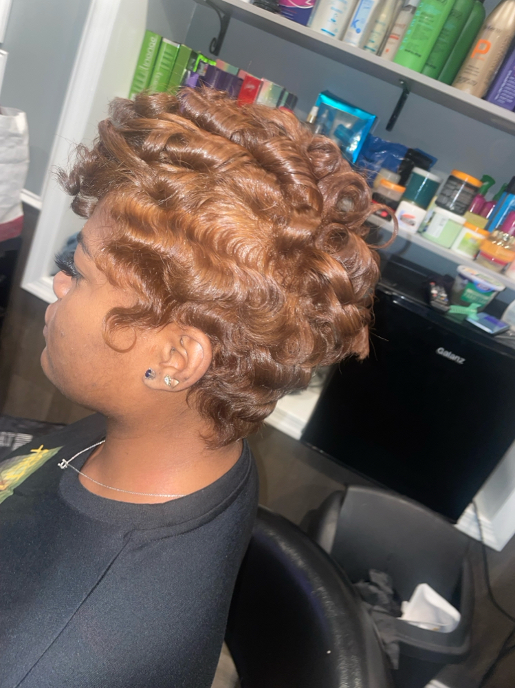 Relaxer Retouch And Single Process