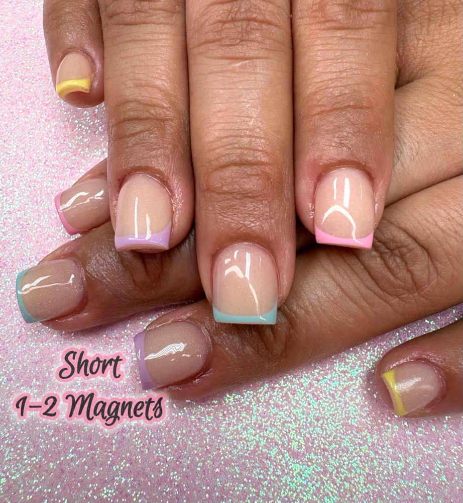 Short Fullset No Nail Art