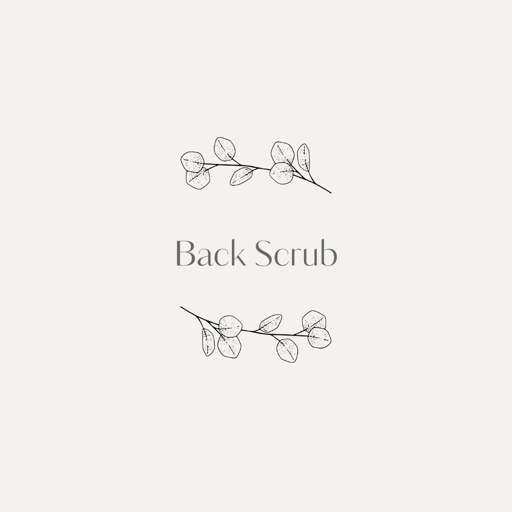 Back Scrub at Truly Tranquil Massage Therapy in Murrieta, CA