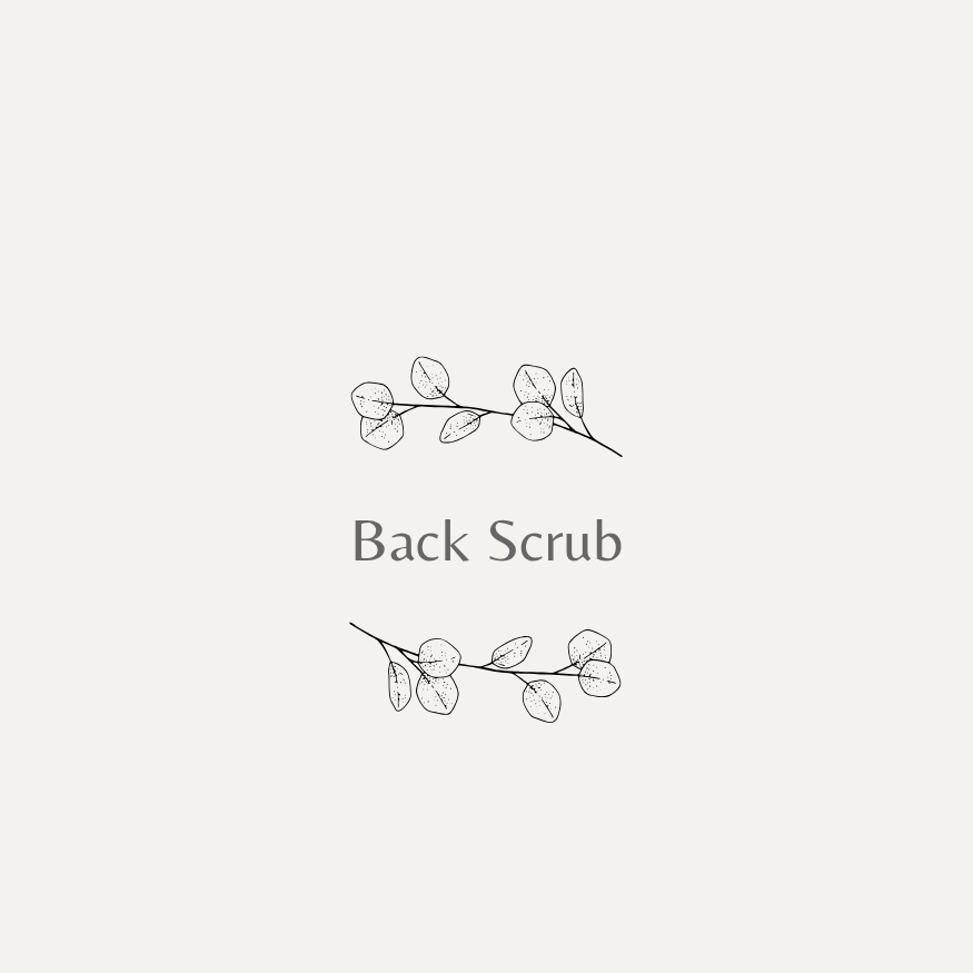 Back Scrub