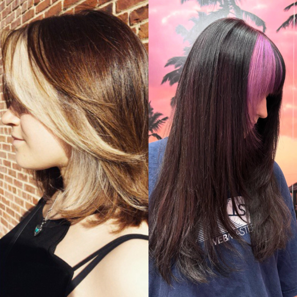 Color Blocking at Hair Design By TIFFANY Rafalko in Clearwater, FL