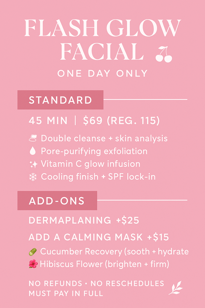 Glow Hydrodermabrasion Facial