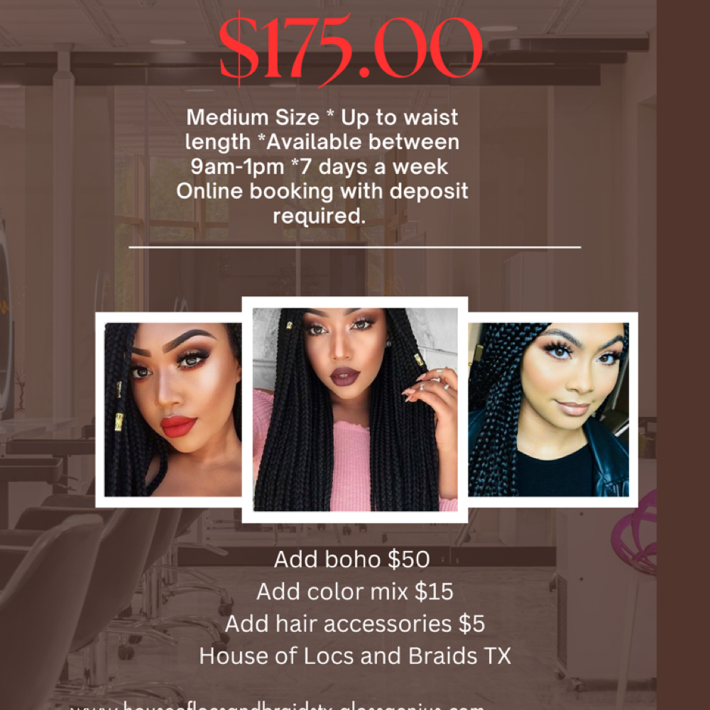 Box Braids- Online Special -