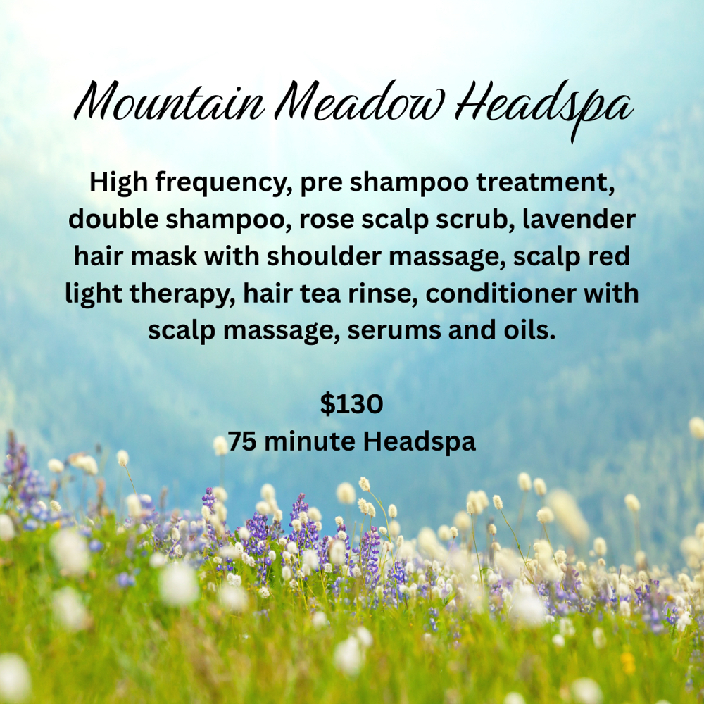 Mountain Meadow Headspa at Magnolia Salon & Spa in Harriman, TN