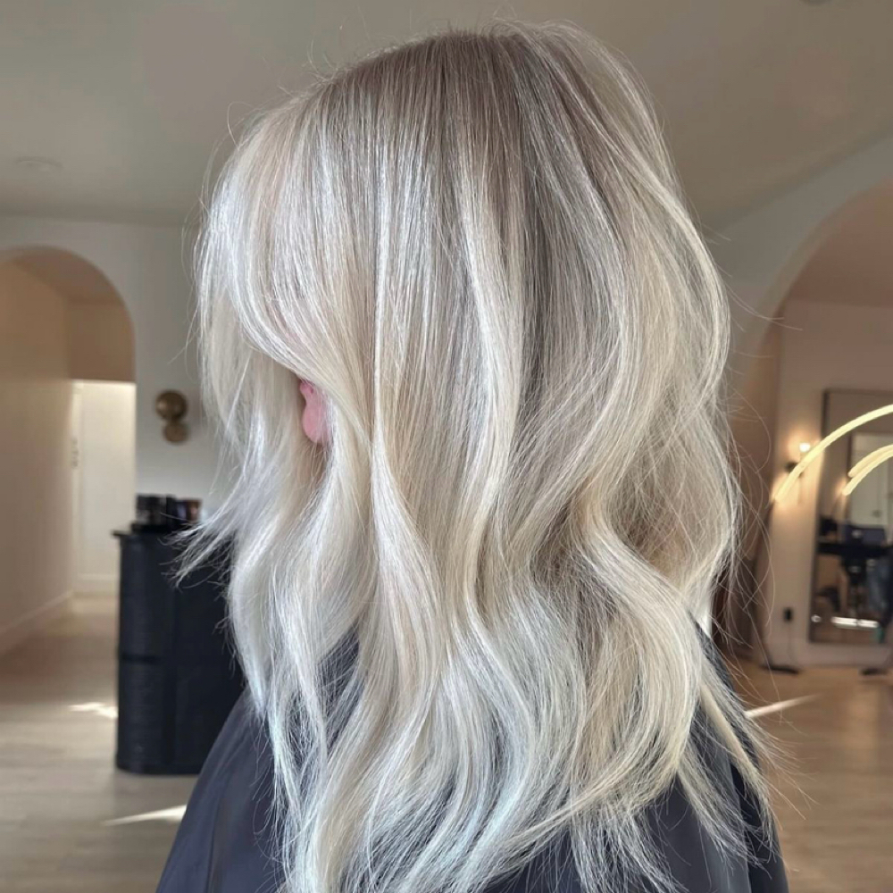 Soft Platnium Blonde Package at The Beauty Room By Ellyn in Troy, OH