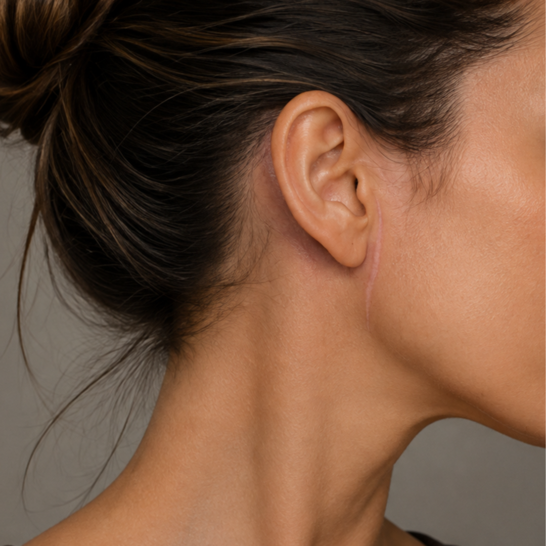 Face Lift Scars at TRUE HUE AESTHETICS in Beverly Hills, CA