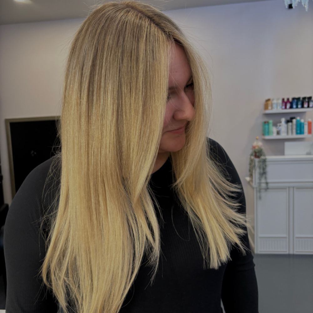 Balayage Refresh at Hair By Nicole Orso in Latham, NY