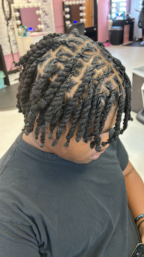 Wash, Retwist & Double Strand Twist