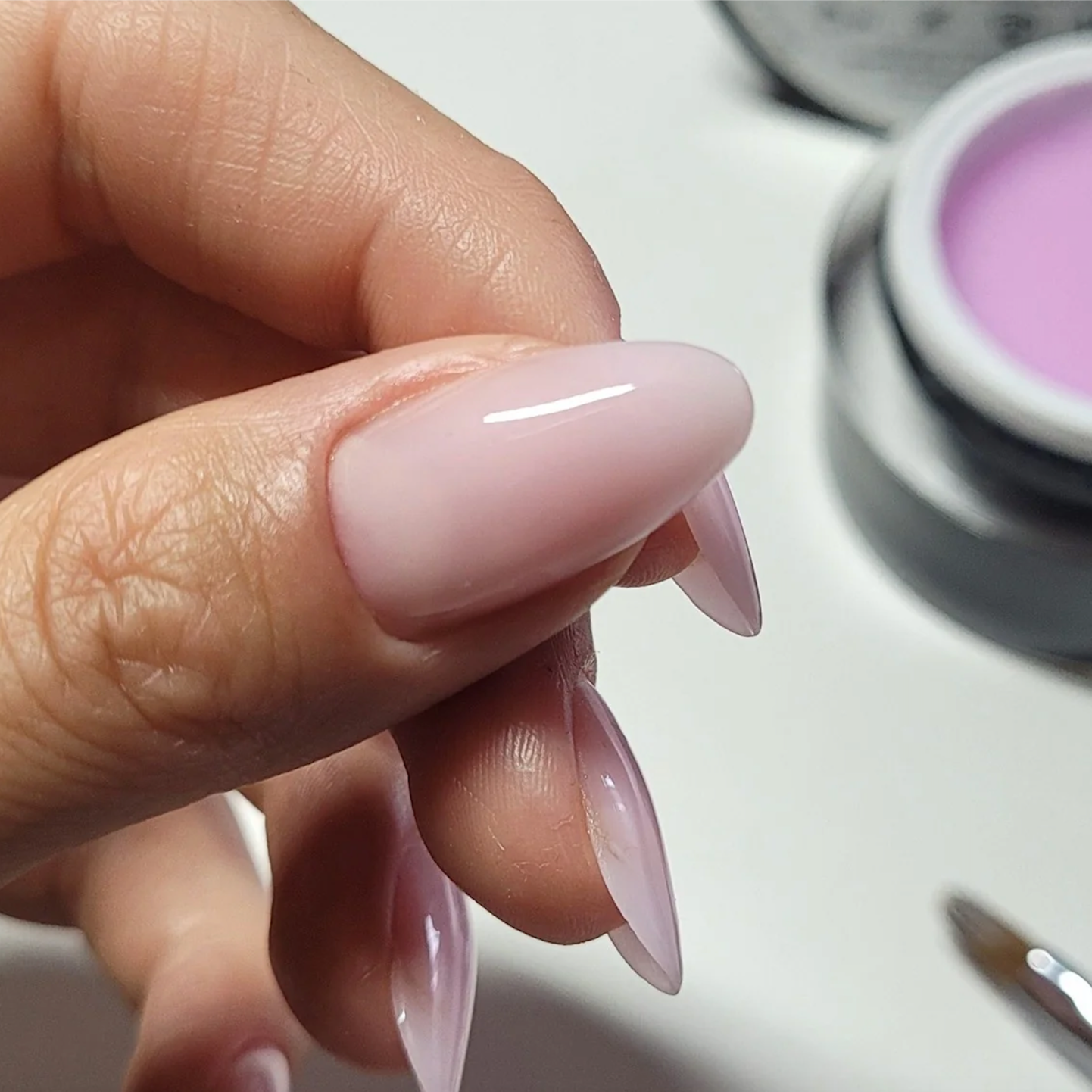 Gel Overlay ( Builder Gel Manicure) at Lux Mobile Nails in Agawam, MA