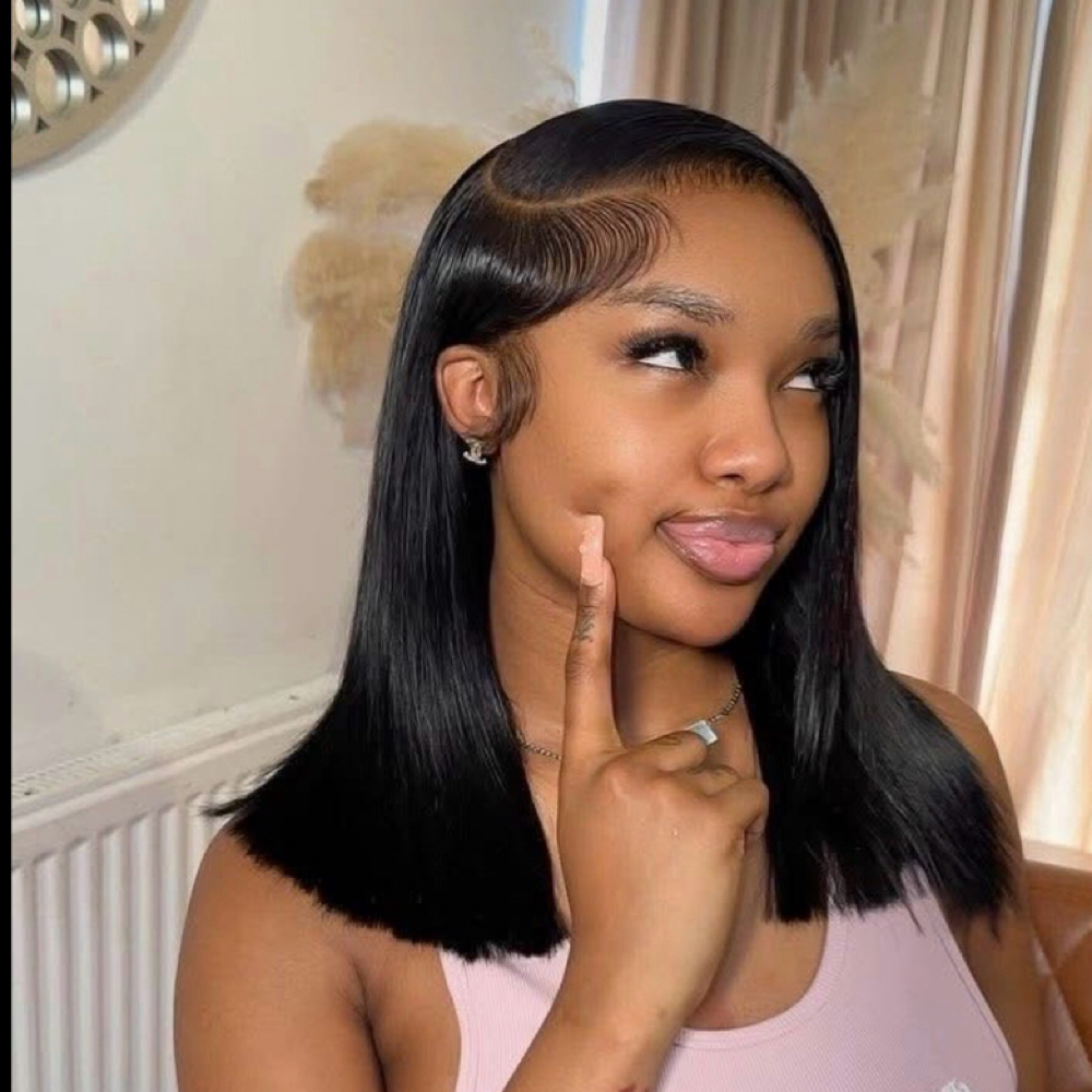 Bob Quick Weave w/ Leave Out at Prestige Beauty Lounge in Pittsburgh, PA