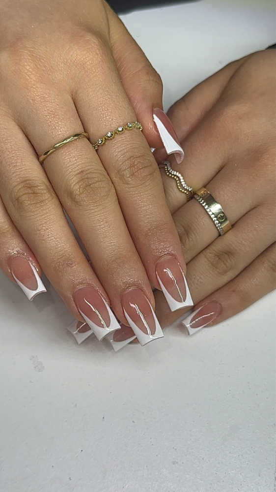 New Set French Tips Any Color