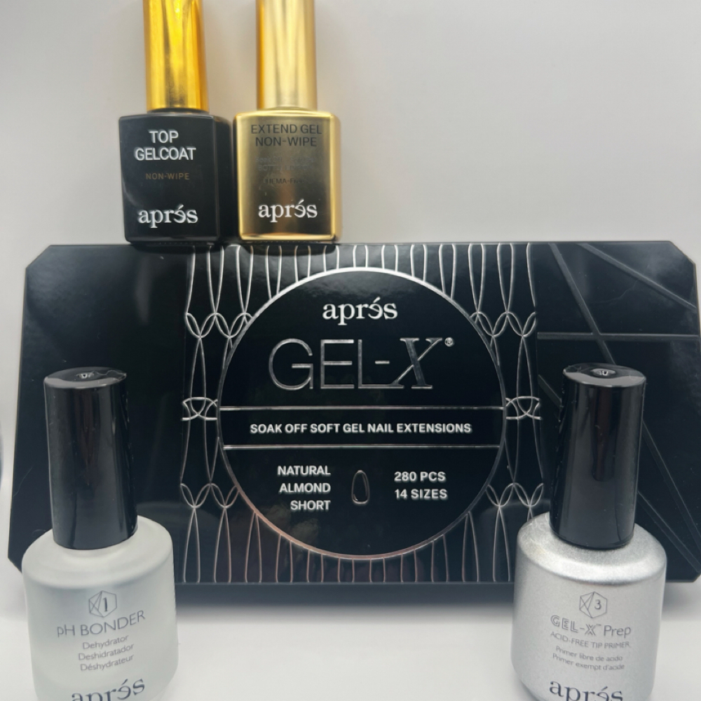 Short/xs Gel-X extension set at Polished by Nat in Edgerton, WI