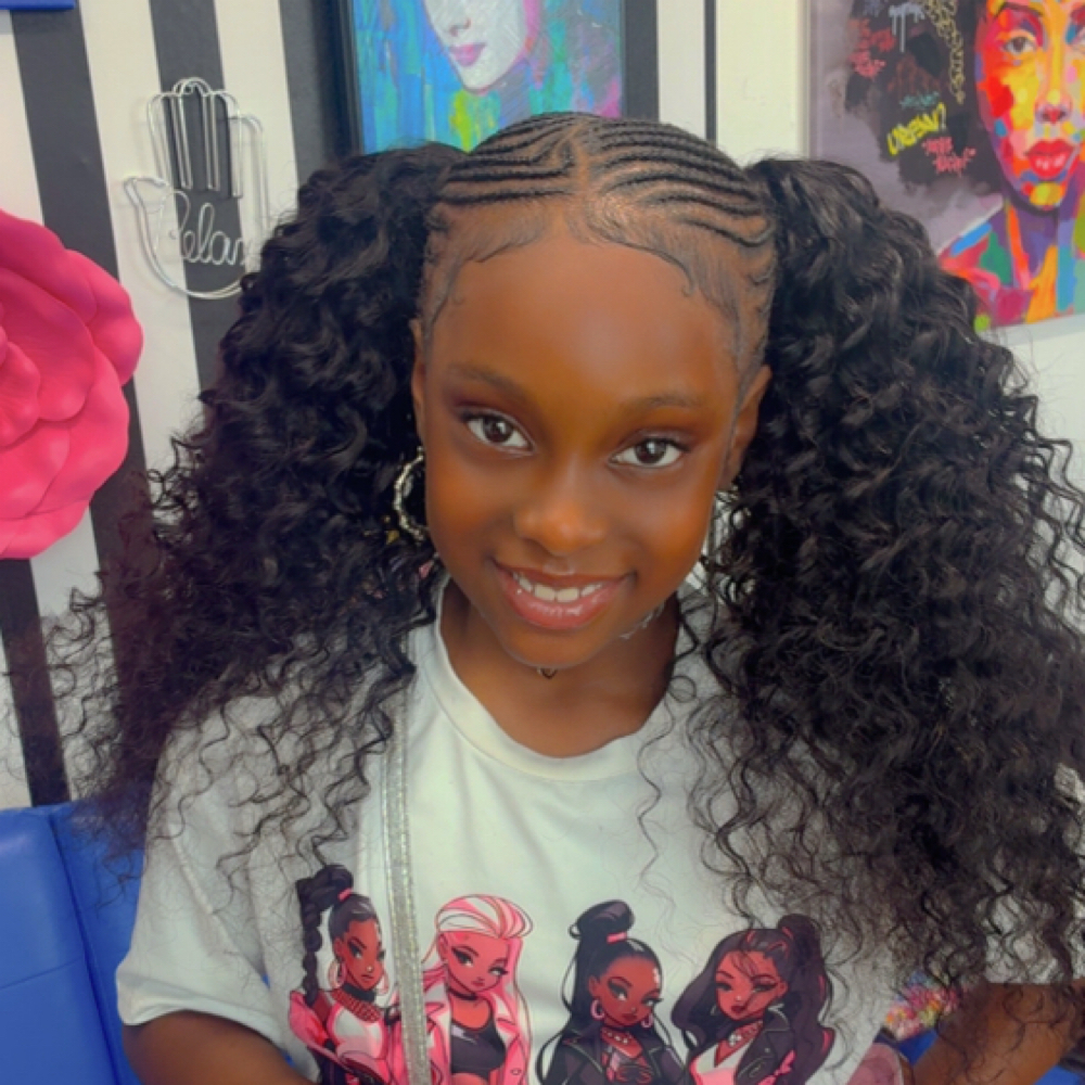 2 Ponytails With Bundles at Boobabe Braidn Bar in Oxon Hill, MD
