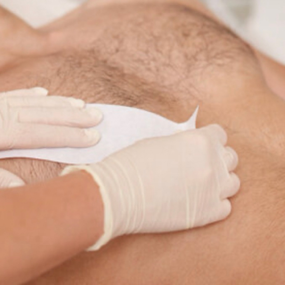 Chest Wax at Ellington Grey Studio in Cullman, AL