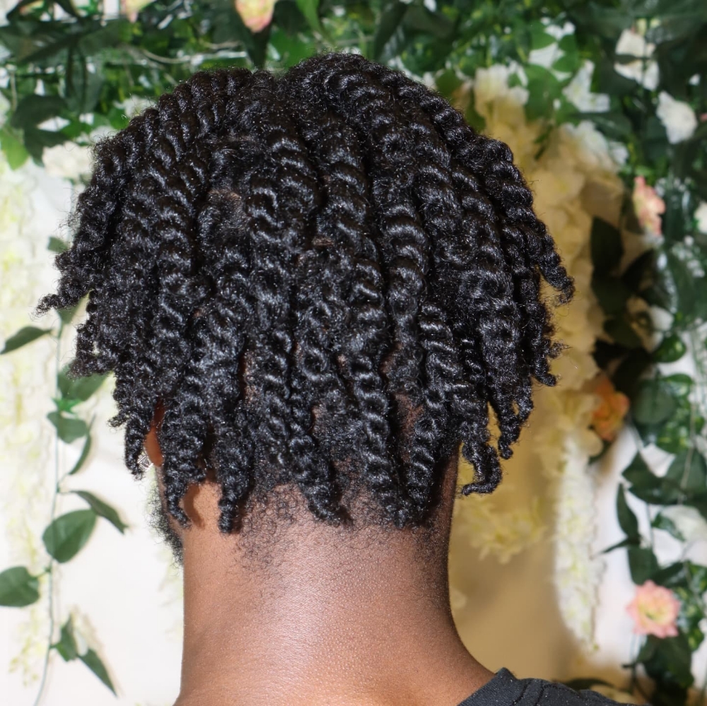 Men Two Strand Twist at Total Class Hair Braiding in Marietta, GA