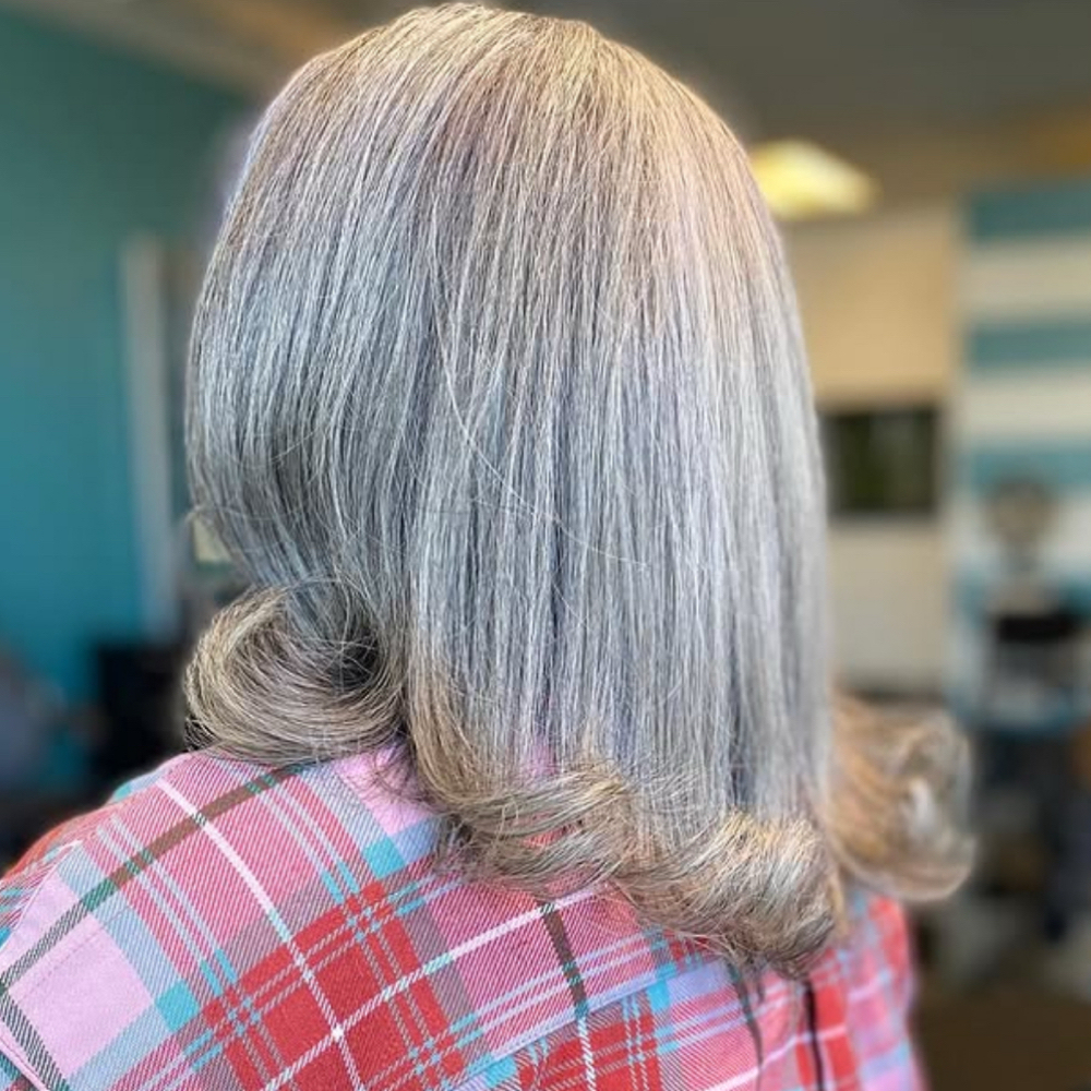Natural Blow Out at ZKuts, LLC in Richmond, VA
