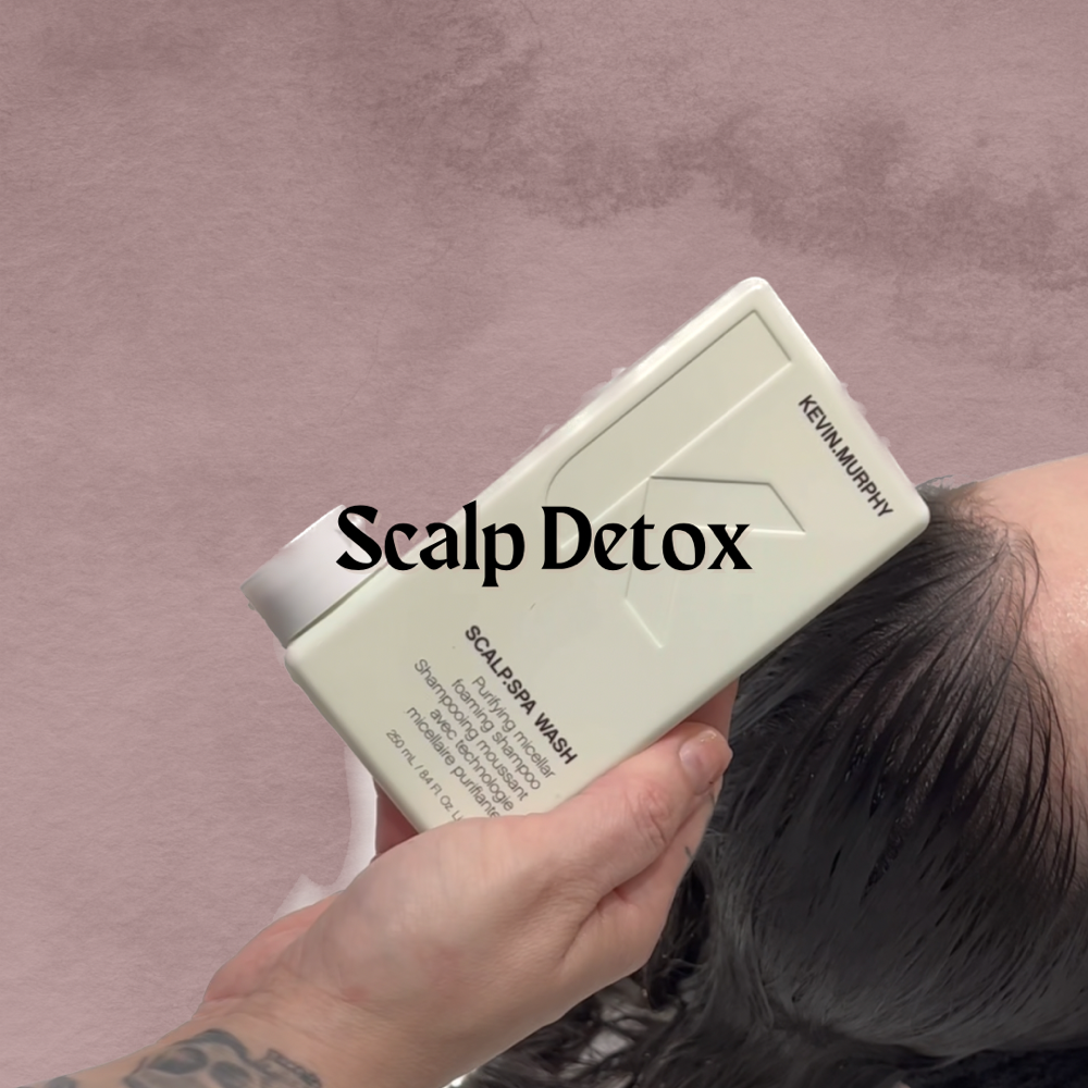 Scalp Detox and Blowdry
