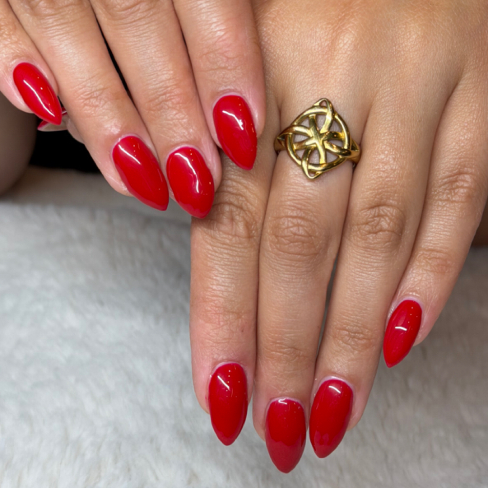 Plexigel Manicure at Black Heart Nail Studio in Dover, NH