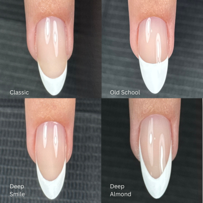 French Tips at Di Nails & Design in Duluth, GA