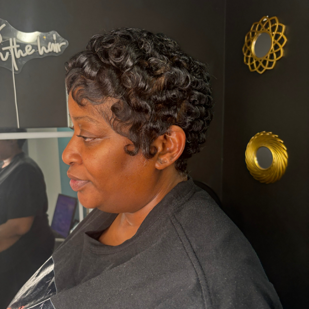 Pixie Cut/Sassy Cut at Crownz Advanced Hair Solutions in Upper Marlboro, MD