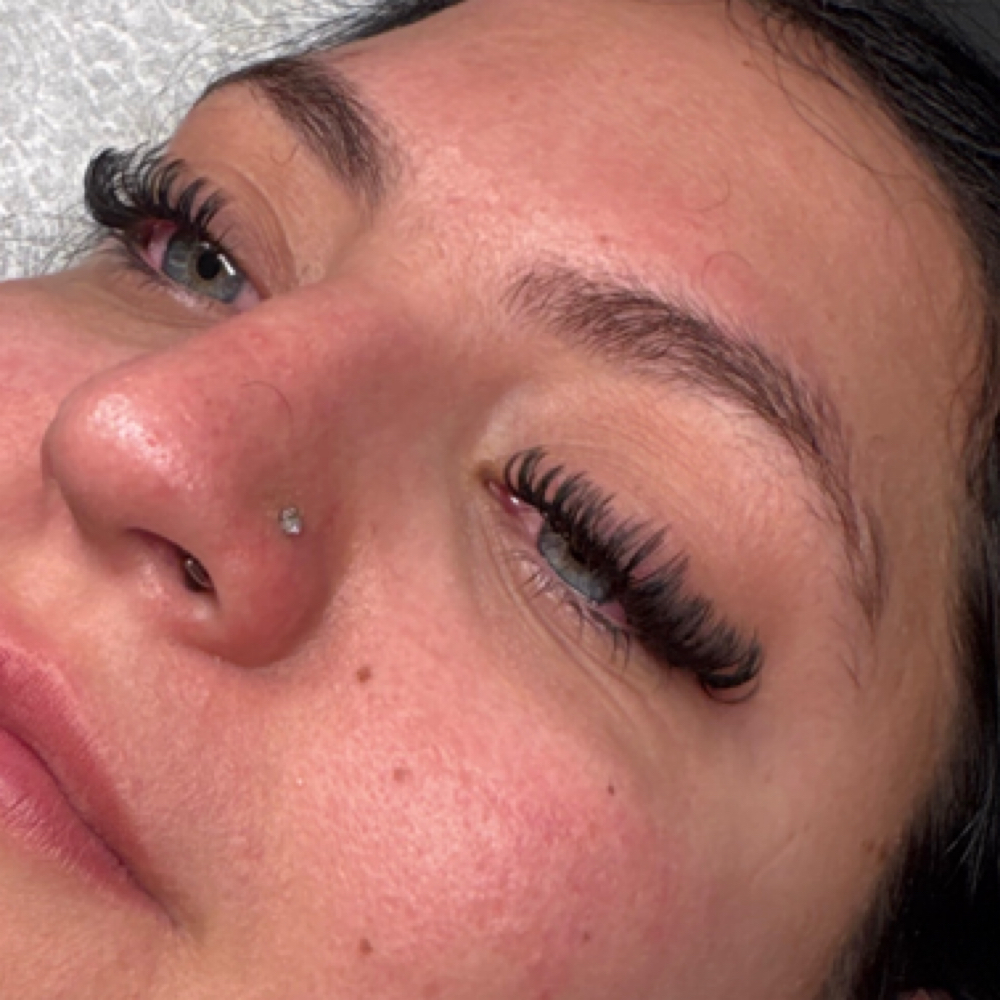 Volume Full Set Lash Extensions at GlowByDawsEsthetics in Abilene, TX