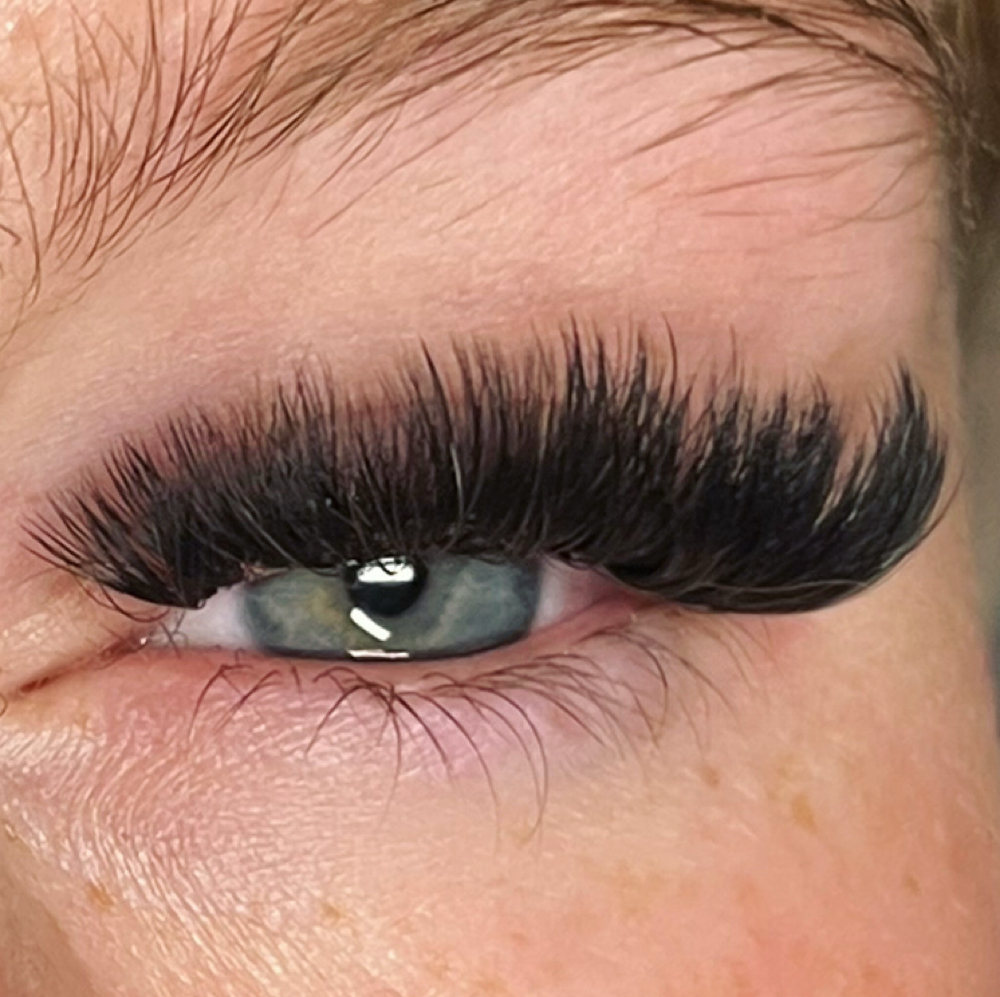 Mega Volume Full Set at Black Heart Nail Studio in Dover, NH