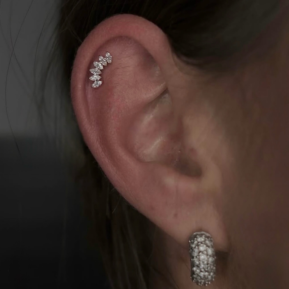 Helix Piercing at Luz Sol Studio in Sioux City, IA