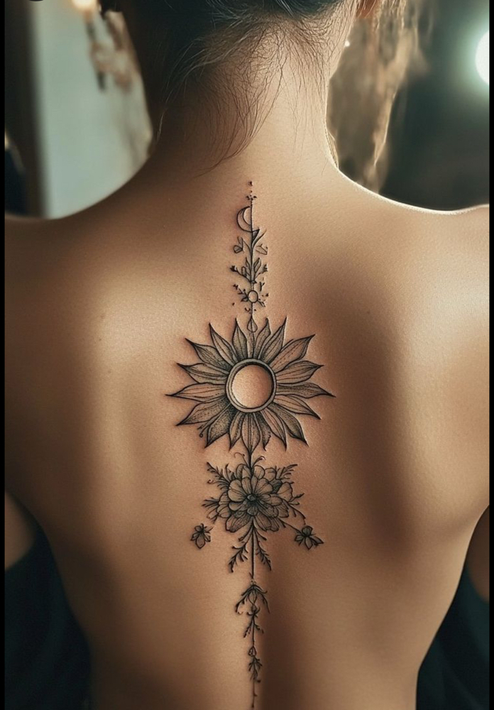 Spine Tattoo