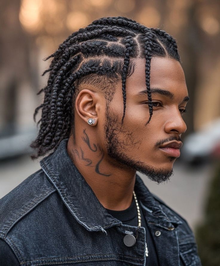 Man Braids