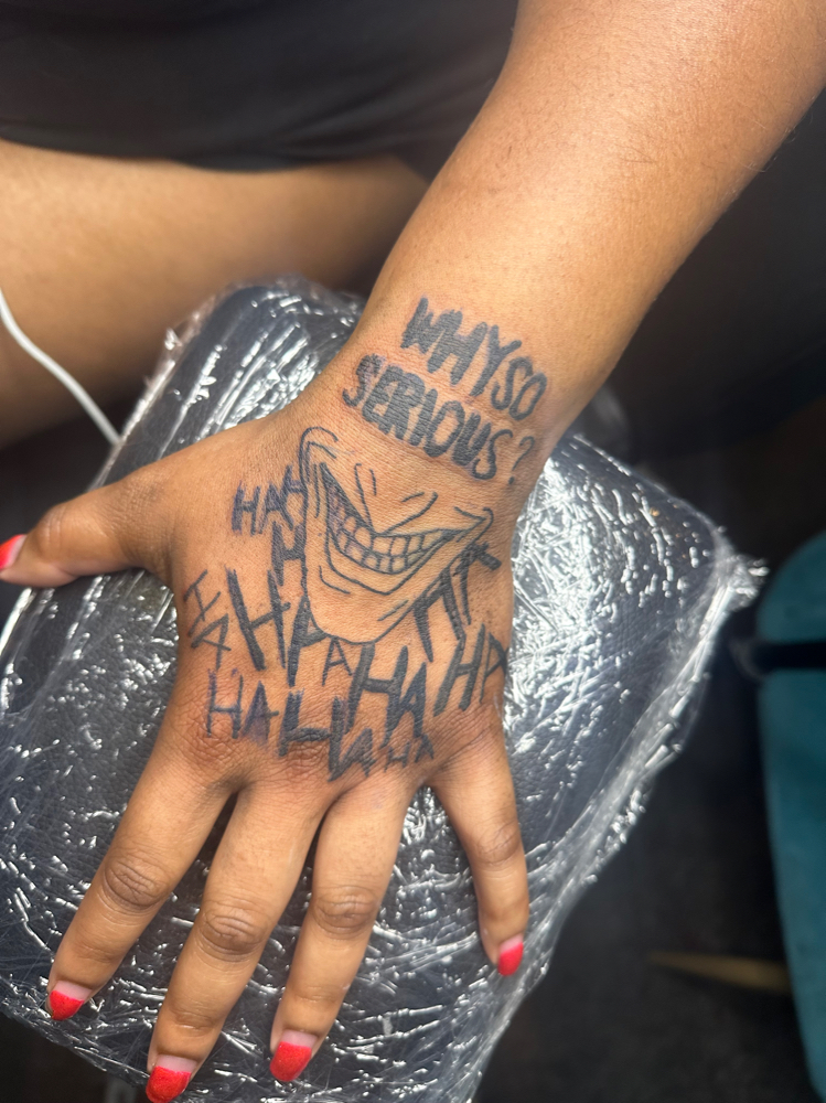 Full Hand Tattoo