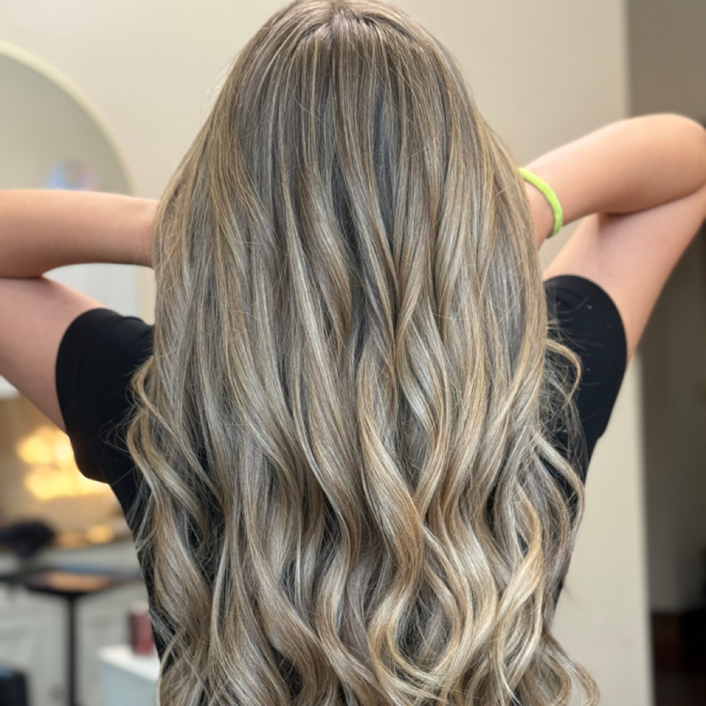 Highlight + Root Retouch at Blonde + Brunette Collective in Mckinney, TX