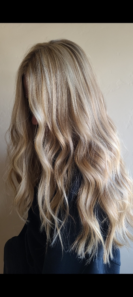 Full Head Custom Blonding
