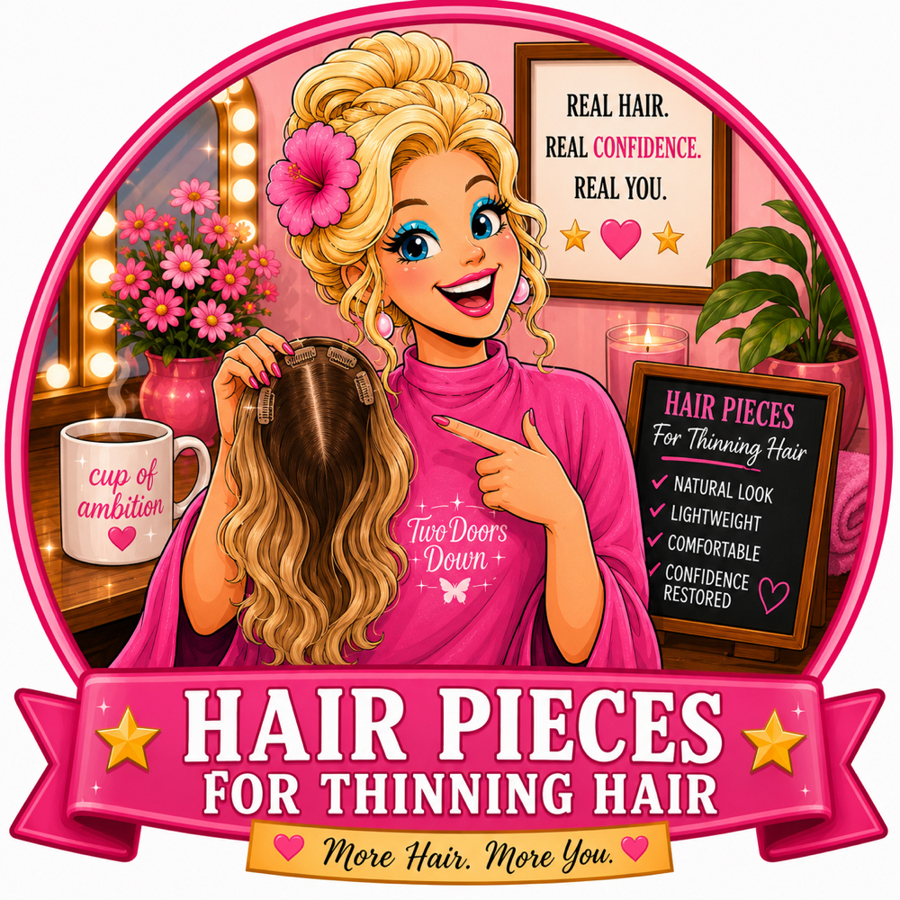 Toppers & Hair Pieces at Two Doors Down Blowout & Beauty Bar in Prescott, AZ