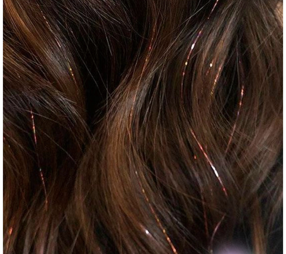 Hair Tinsel at Ivey Studio Suites in Vincennes, IN